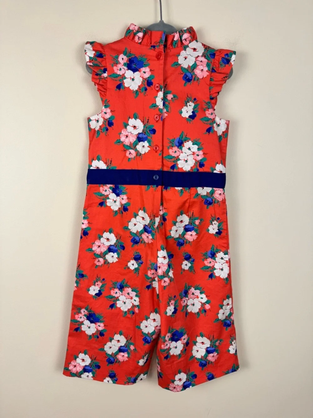 Janie & Jack Floral Jumpsuit